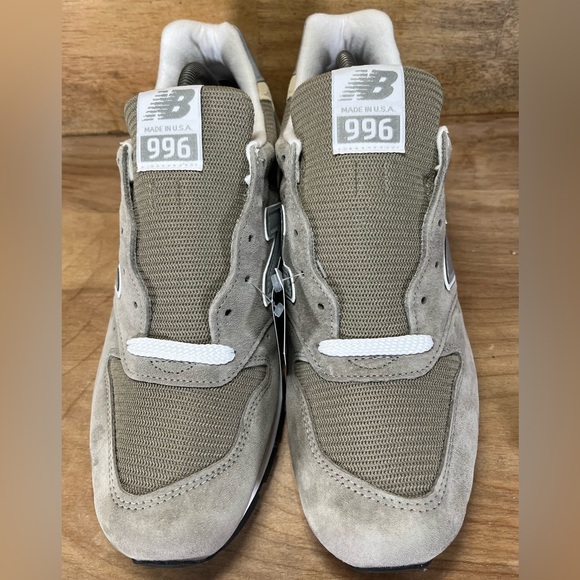 NEW New Balance 996 SUEDE Made in USA Mens Size 11 Shoes Sneakers Core Gray - Picture 5 of 13